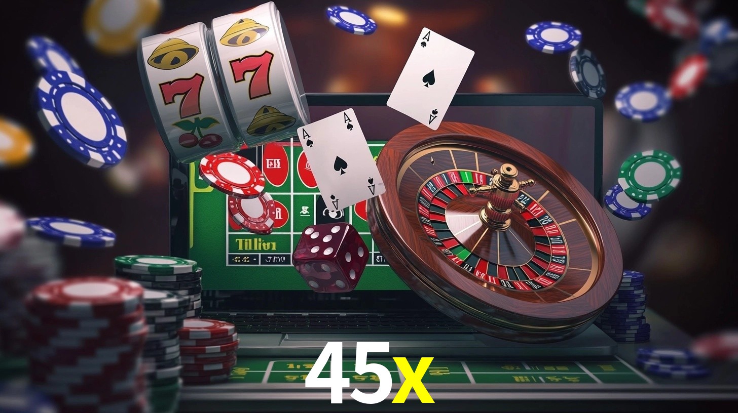 45x: Jogos de Caça-Níqueis-Altas Recompensas, Roleta-Velocidade, Blackjack-Desafios Máximos